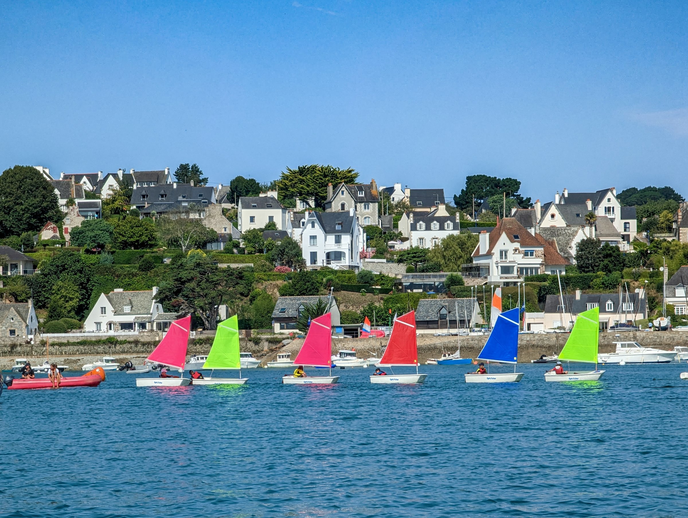 Children's sailing class