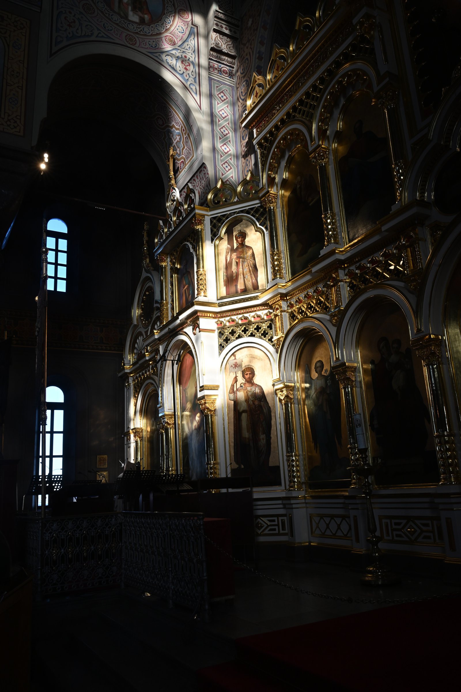 Interior of Uspenski Cathedral