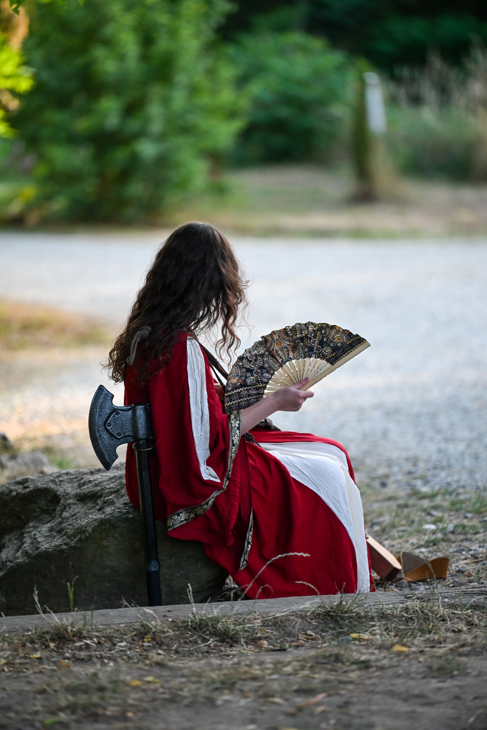 Medieval fantasy participant